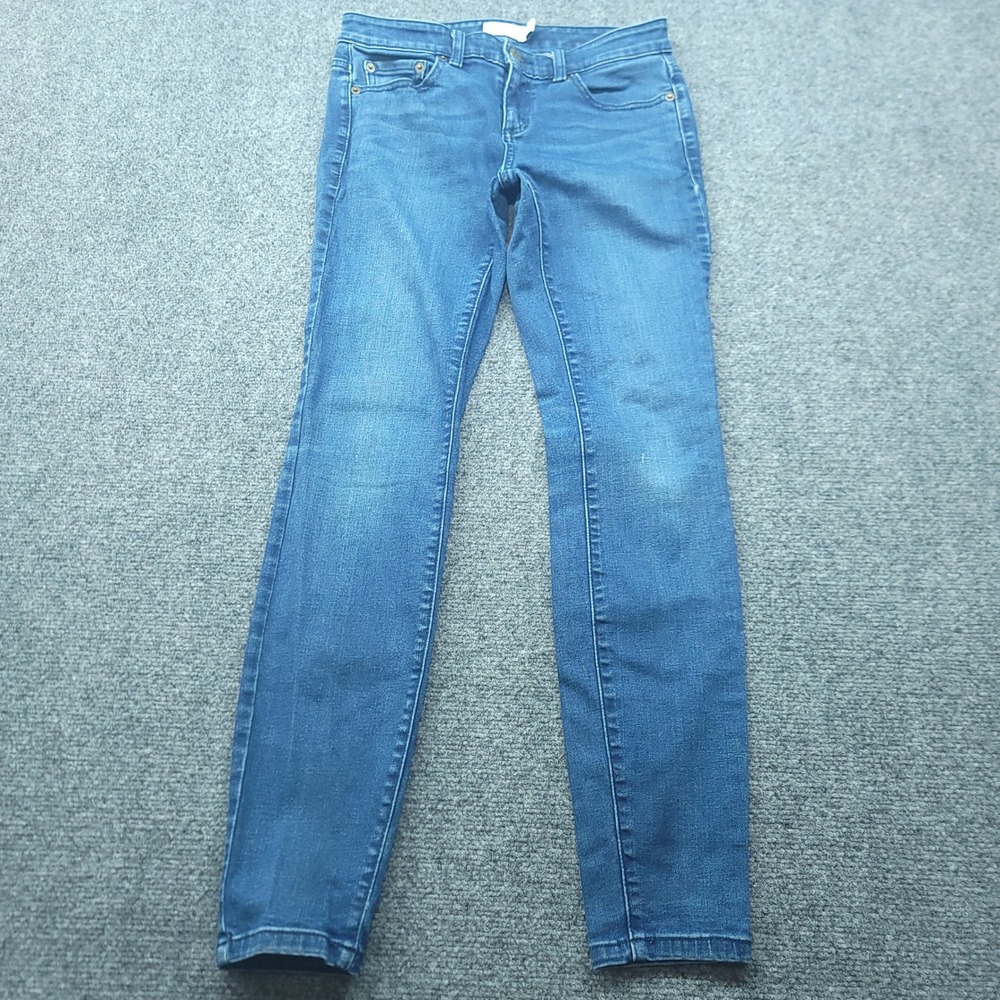 Vineyard Vines Womens Skinny Jeans Medium Wash Blue Stretch Denim Size 2